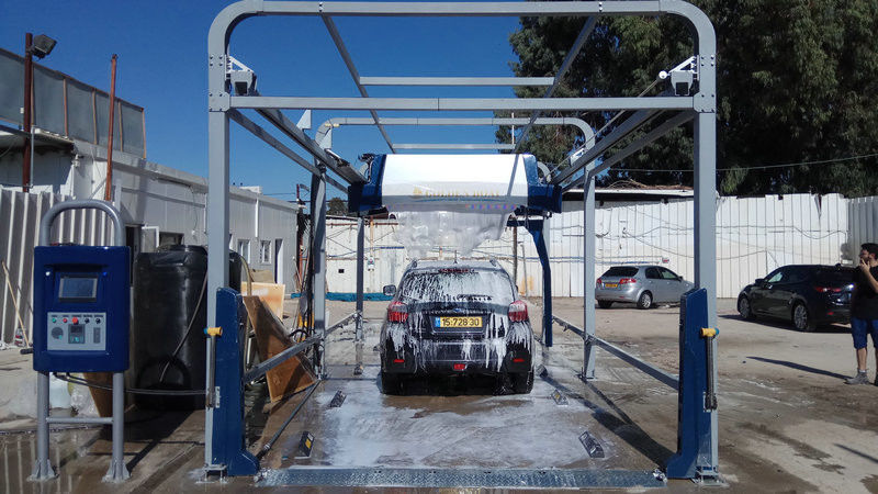 Stainless Steel G8 Automatic Touchless Car Wash Machine 24.5kw