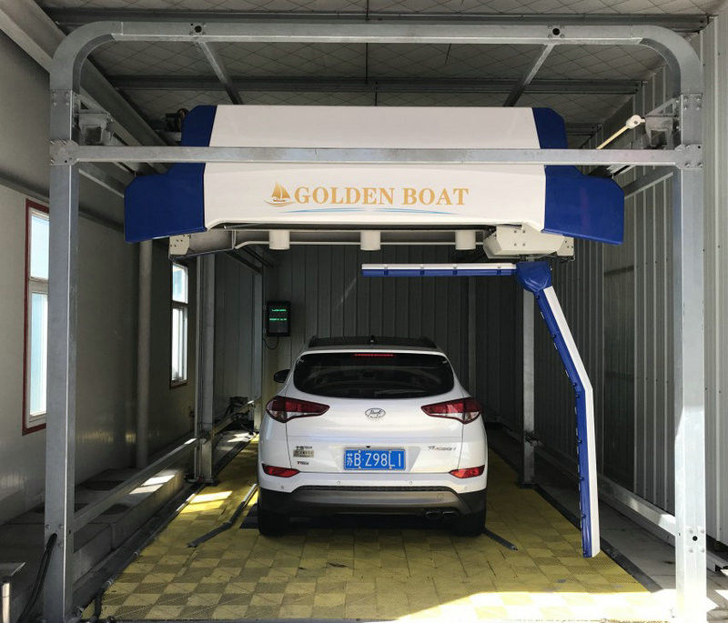 Ultrasonic 8000mm 24.5kw Touchless Car Wash System